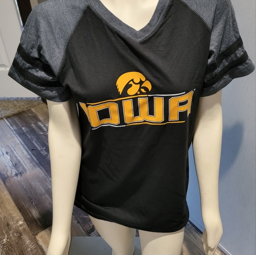 Pro edge design Iowa black t-shirt - Picture 3 of 5